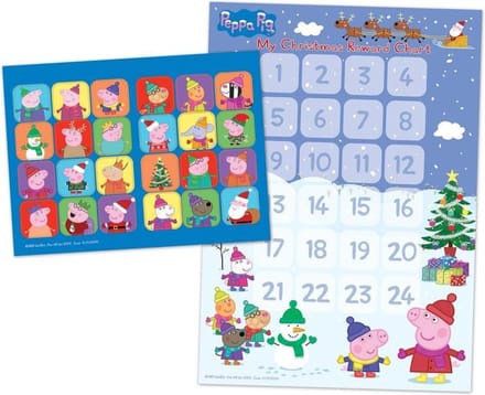 Peppa Pig Kerstmis beloningskalender