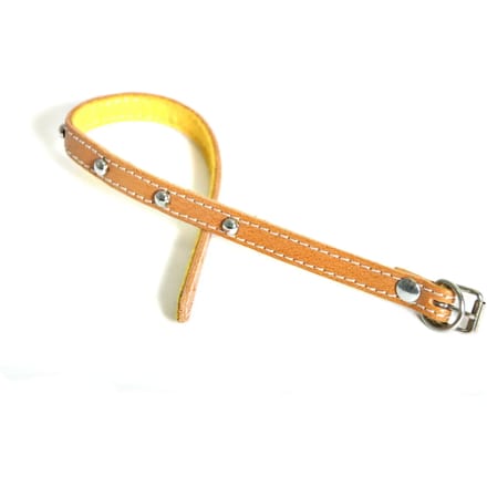 Leren halsband Martin Sellier Feut Clou