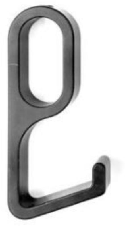Ivana Jashaak Enkel Aluminium Mat Zwart