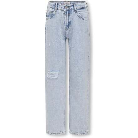 ONLY KOGDAD STRAIGHT DEST DNM CRO963 Meisjes Jeans - Light Blue Denim