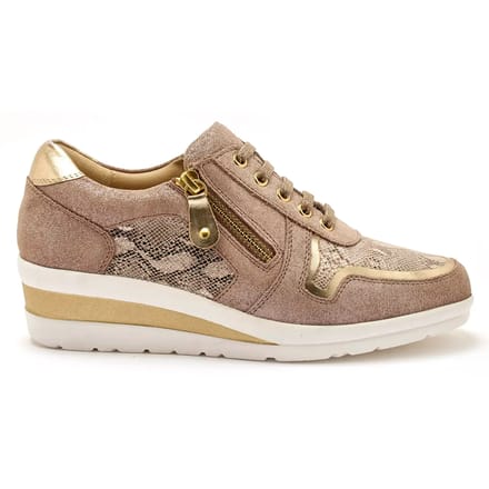 Leren sneakers met luchtzool voor dames Pédiconfort