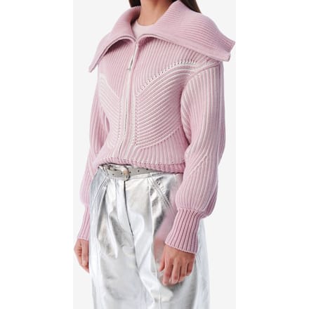 IRO Paris Oyana Pullover White/pink Größe: M | Pullover Outlet | Damen | Weiß