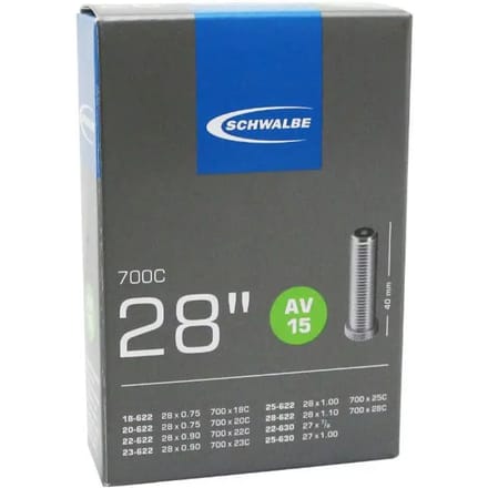 Standaard volledig aluminium ventiel binnenband Schwalbe (AV15)