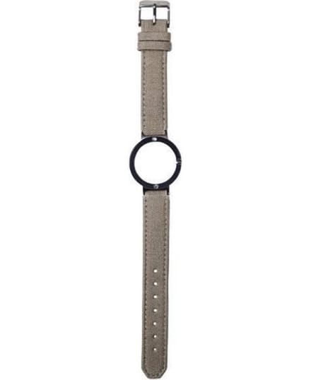 JU'STO J-WATCH bandje Canvas Sand - GRANDE