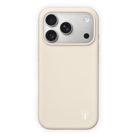 iDeal of Sweden Silicone Case geschikt voor MagSafe geschikt voor iPhone 17 Pro Max - Cloud Dancer