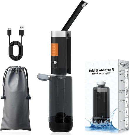 Draagbaar Bidet - Reis Bidet - Persoonlijke Hygiëne - Elektrisch Oplaadbaar - 400 ml - Wit
