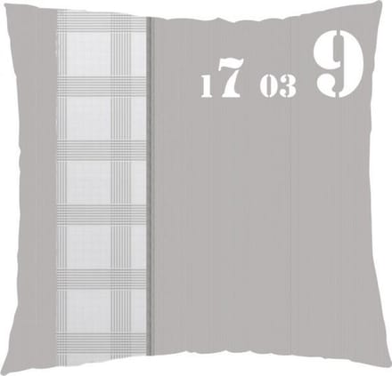 Stapelgoed Name Tag - Sierkussen - Grijs - 50x50