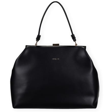 Handtas The Sticky Sis Club Clasp Bag - Black