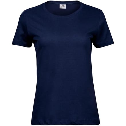 Tee Jays - Dames Sof T-shirt - Navy maat S