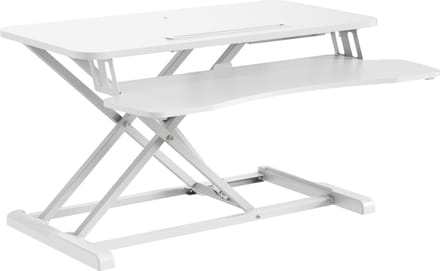 Bureau zit sta verhoger ergonomisch - werkstation  hoogte verstelbaar - 80 cm breed