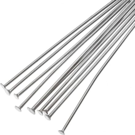 Nietstiften - Antiek zilver - 720 stuks - 45 mm