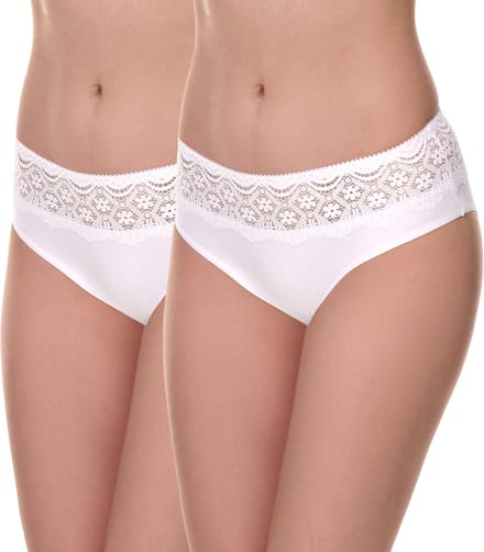 Merry Style Dames Slip Onderbroek - Katoen - Regular Taille - 2-Pack - MS-GAB-21-Panties-n-2P