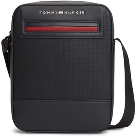 Tommy Hilfiger Foundaiton Mini Crossover Black Maat: OS | Messengertassen Outlet | Heren | Zwart