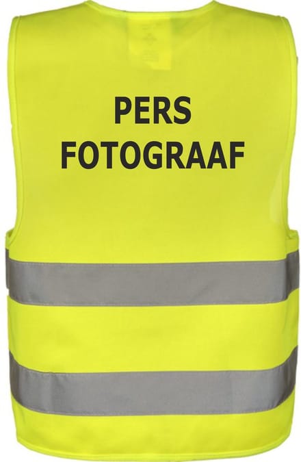 Veiligheidsvest - Veiligheidshesje - PERS FOTOGRAAF - one size