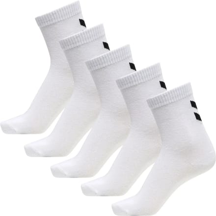 Hummel kindersokken Make My Day Sock, 5-pack, Bright White
