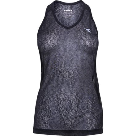 Diadora Vrouwen/dames Mouwloze Tank Top (Zwart)