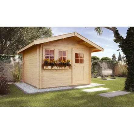Weka Tuinhuis 139a - Onbehandeld - 300x300cm - 21,2 M³