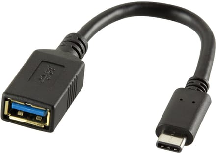 LogiLink USB 3.2 Gen 1 (USB 3.0) Adapter [1x USB-C stekker - 1x USB 3.2 Gen 1 bus A (USB 3.0)] CU0098 15.00 cm