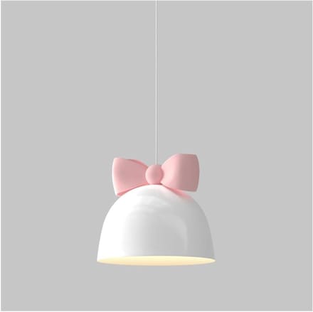 Kinderlamp Hangend - Dierenlamp Kinderkamer - Sfeervol Verlichten - Verstelbare Hoogte - 18.5 cm Diameter - Wit