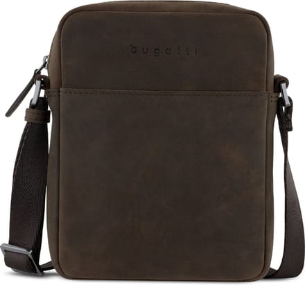 bugatti Schoudertas Luca Crossbody Bag Brown Bruine
