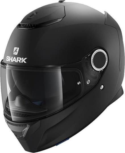 SHARK SPARTAN 1.2 BLANK Motorhelm integraalhelm Mat - Maat XS