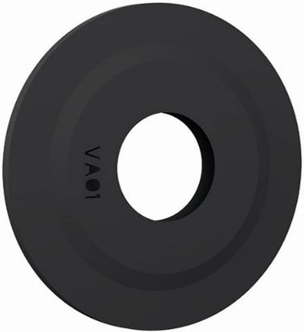 Universele Toilet Vlotterkraan Afsluiter 72 mm Zwart