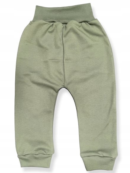 Dartomik - Babybroek - Bezuinigde Taille - Olijfgroen - Oeko-Tex