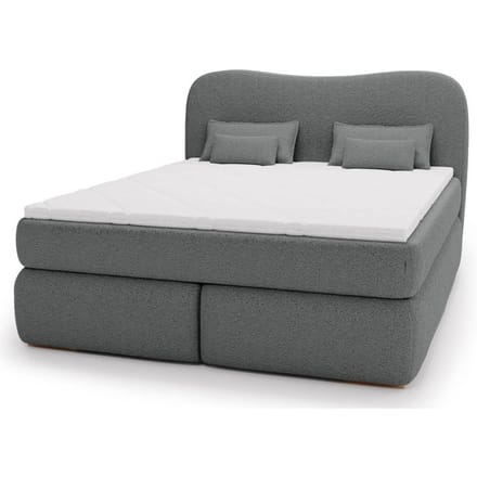 Lavelle boxspring bouclé 180 x 200 cm | NADUVI Collection