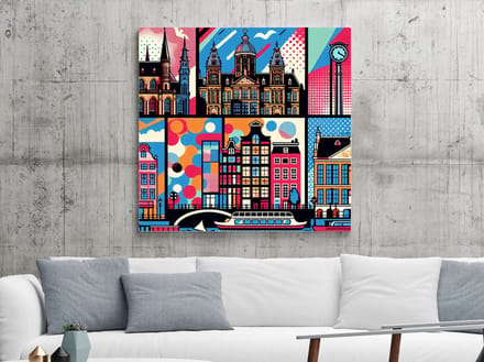 Kunstprint | Wanddecoratie | Canvas | 60 × 60 cm