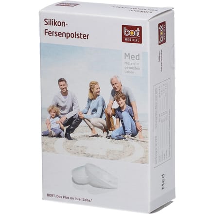Bort Hielkussen in silicone, Heel Cushion, 930050, per paar, L: 42-44