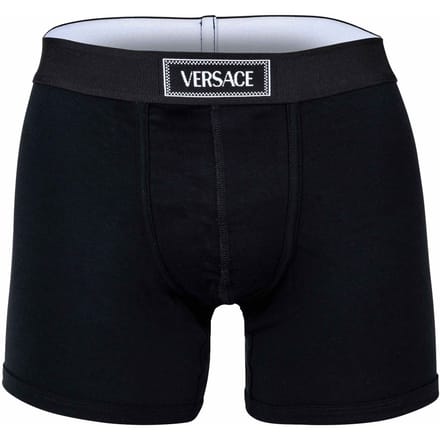 Versace Trunk Jersey Katoen Topeka+Elastische Canete Logo Boxer Shorts