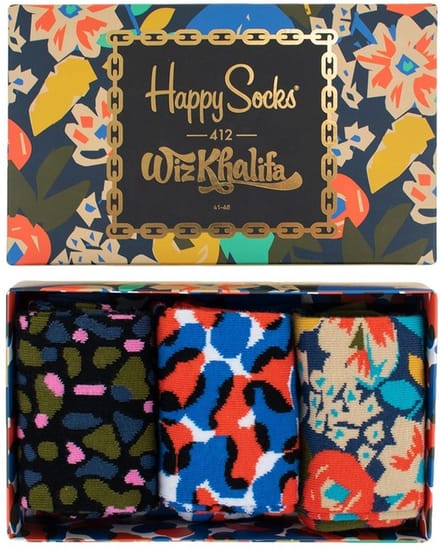 Happy Socks - Limited Edition Wiz Khalifa Giftbox - Maat 36-40