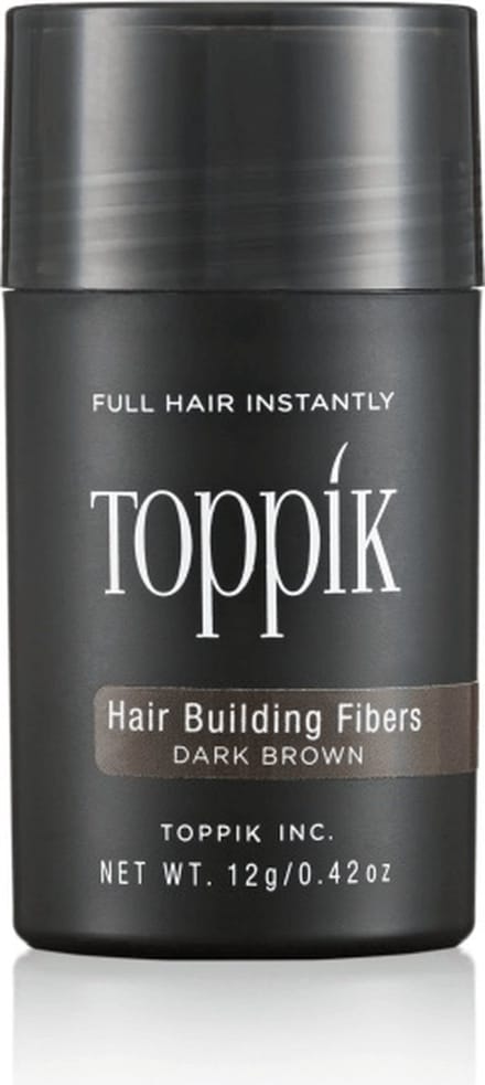 Toppik Haarvezelpoeder Donkerbruin 12g