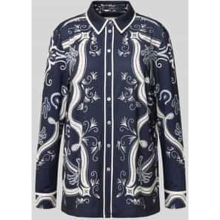 Regular fit overhemdblouse met manchetten