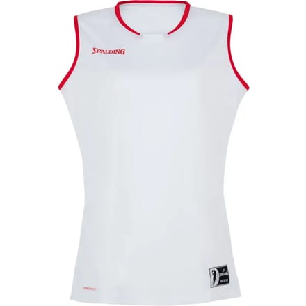 Move Tank Top Dames Wit/Koningsblauw
