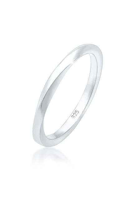 Elli - Ring - Dames Gedraaid in 925 Sterling Zilver - Dames