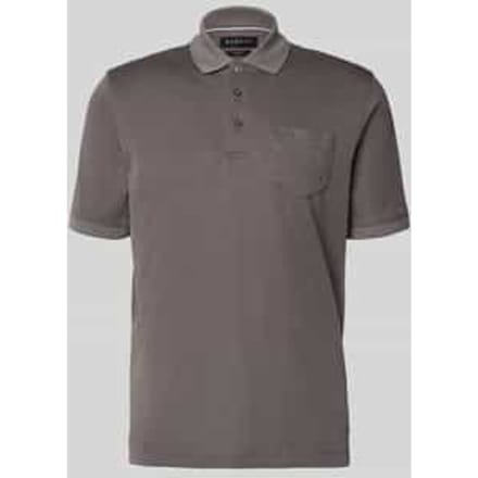 Bugatti Herren Poloshirt Modern Fit van een katoenmix