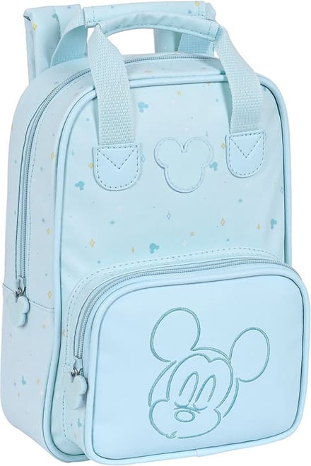 Disney Mickey Mouse Peuterrugzak, Blue - 28 x 20 x 8 cm - Polyester