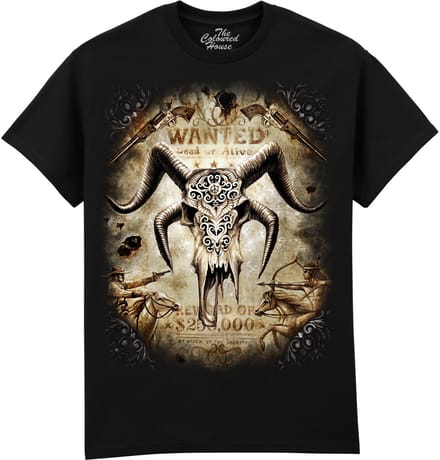 Skull Wanted The Coloured House T-shirt M