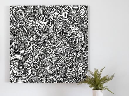 Kunstprint | Wanddecoratie | Dibond | 40 × 40 cm