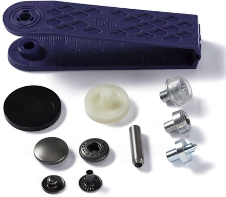 Naaivrijdrukknopen ANORAK 15 mm oudijzer 10 st. - Drukknopen Sport & Camping - Prym