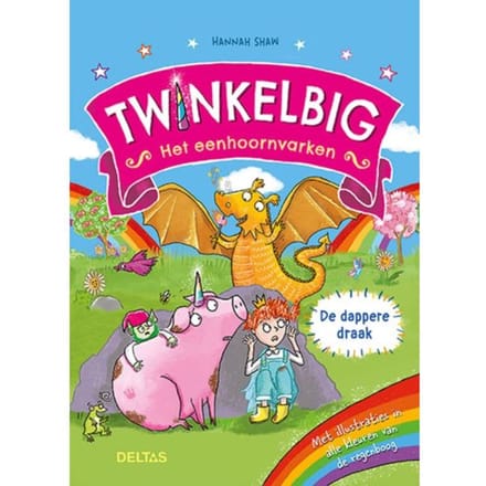 Twinkelbig het eenhoornvarken - De dappere draak Voorleesboeken