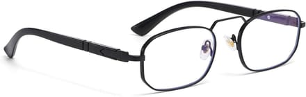 Bril met Blauwlichtfilter - Computerbril Gaming - Ogen Beschermen - Vierkant Metalen Frame - Uniseks Volwassene - Niet gespecificeerd