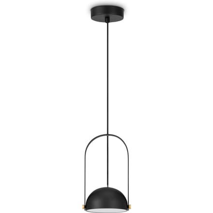 LED-Hanglamp Paci zwart