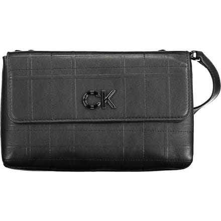 Calvin Klein Nero Polyester Dames Schoudertas