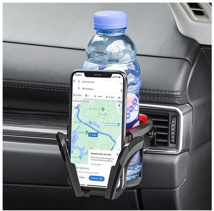Dailygoods- Bekerhouder Multifunctioneel - Telefoonhouder - 2-in-1