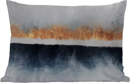 Buitenkussens - Tuin - Goud - Abstract - Design - 50x30 cm