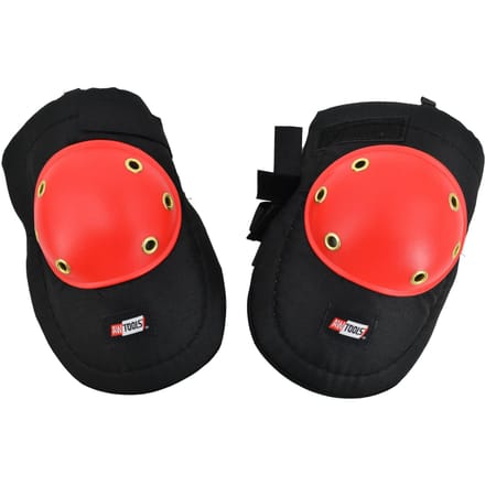 AWTools - Kniebeschermers - Polyethyleen - Ergonomische Pasvorm - Zwart/Geel