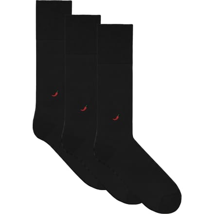 A-DAM  3-pack Dress Socks Black Pepper Black Größe: 36-40 | Unterhosen Outlet | Unisex | Schwarz