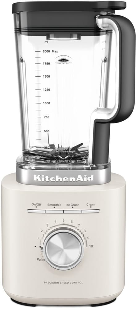 KitchenAid 5KSB2073EPL Pure Power Blender - 2L - Porcelein Wit - 10 Snelheden - 1200 W